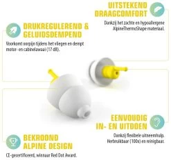 Alpine FlyFit Oordopjes -Cmping En Plein Air alpine flyfit oordopjes 2