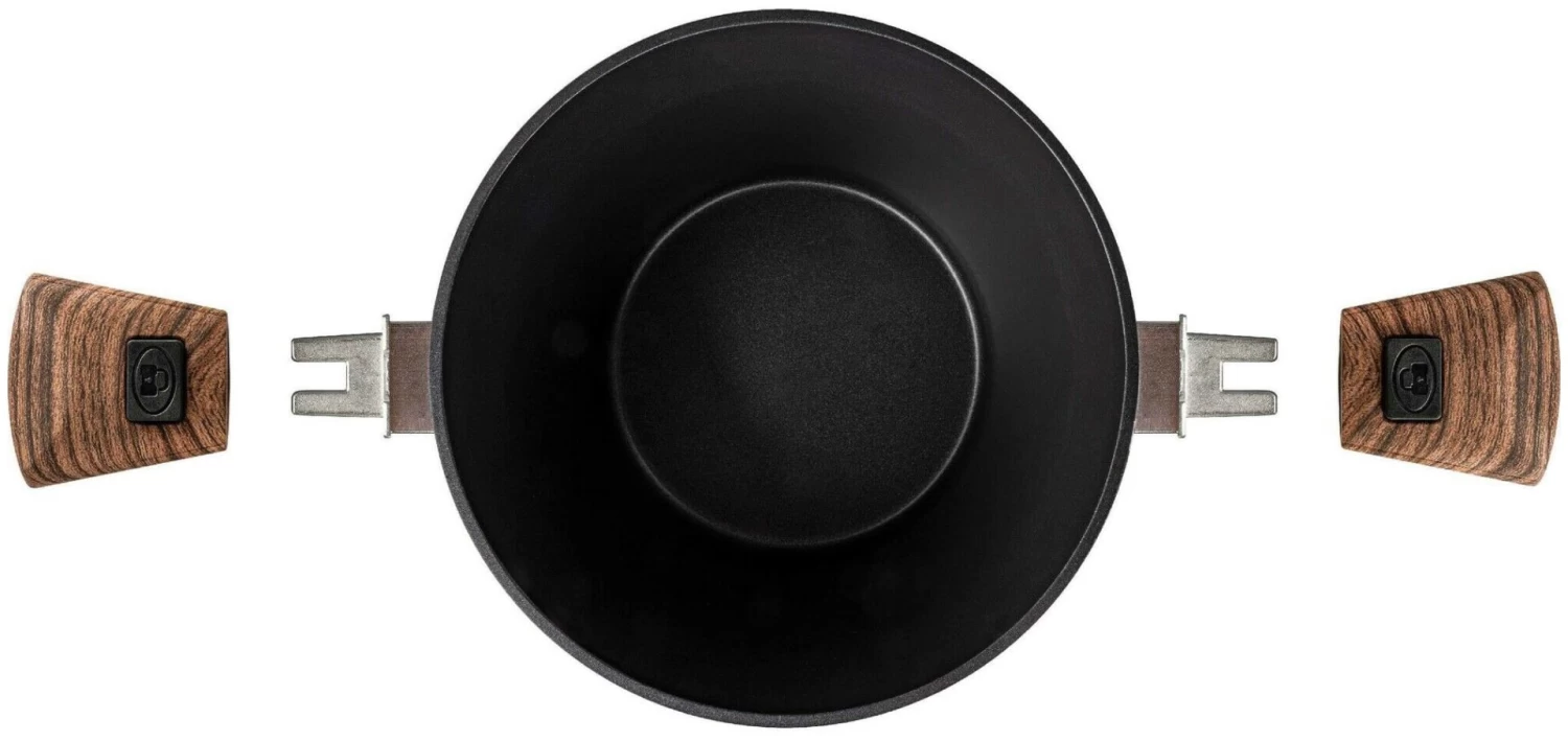 Bardani Wajan Deluxe Kookpan 20 Cm Avec Deksel En Détachable Grepen Antracite 5 Bardani Wajan Deluxe Kookpan 20 Cm Avec Deksel En Détachable Grepen Antracite – Image 3