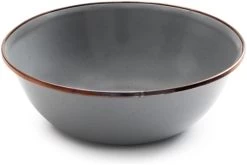 Barebones Emaille Bowl 2 Pieces 31 Barebones Emaille Bowl 2 Pieces -Cmping En Plein Air barebones emaille bowl 2 pieces slate grey slate grey 0 2