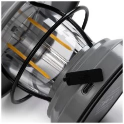 Barebones Mini Edison Lantern -Cmping En Plein Air barebones mini edison lantern grey grey 4