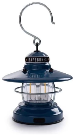 Barebones Mini Edison Lantern -Cmping En Plein Air barebones mini edison lantern ocean blue ocean blue 0