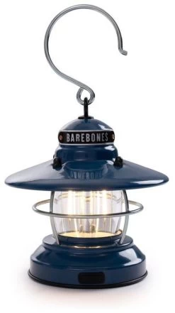 Barebones Mini Edison Lantern -Cmping En Plein Air barebones mini edison lantern ocean blue ocean blue 1