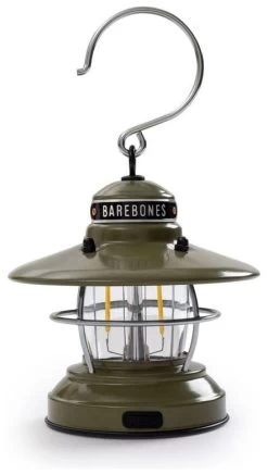 Barebones Mini Edison Lantern -Cmping En Plein Air barebones mini edison lantern olive olive 0