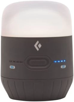 Black Diamond Moji Charging Station Lantern - Portable Power -Cmping En Plein Air black diamond moji charging station lantern portable power graphite one size graphite 0 1