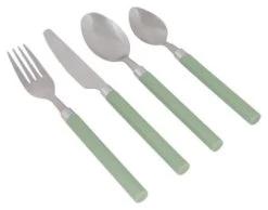 Bo-Camp Set De Couverts 16-Delig -Cmping En Plein Air bo camp bestekset 16 delig green 16 delig green 0 1