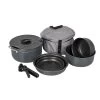 Bo-Camp Cookware Set 7 Pieces Anthracite 1 Bo-Camp Cookware Set 7 Pieces Anthracite -Cmping En Plein Air bo camp cookware set 7 pieces 0