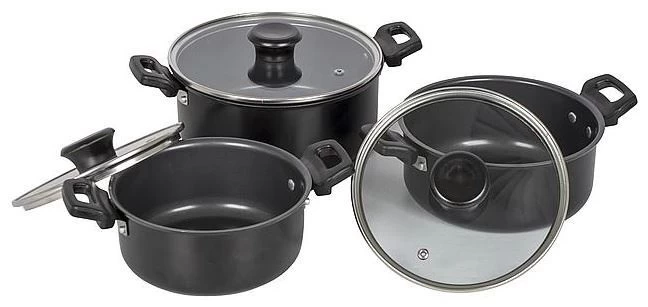 Bo-Camp Diller Sets De Cuisson - 3 Parties 3 Bo-Camp Diller Sets De Cuisson - 3 Parties