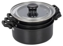 Bo-Camp Diller Sets De Cuisson - 3 Parties 7 Bo-Camp Diller Sets De Cuisson - 3 Parties -Cmping En Plein Air bo camp diller pannenset 3 delig 1