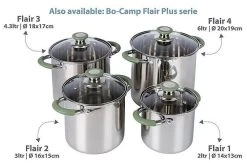 Bo-Camp Flair 2 Plus Silver -Cmping En Plein Air bo camp flair 2 plus 3