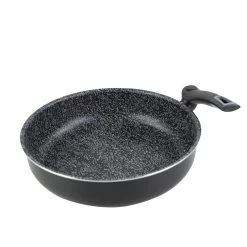 Bo-Camp Poêle Turn Z/deksel D.28cm -Cmping En Plein Air bo camp hapjespan turn z deksel d 28cm black 1 2