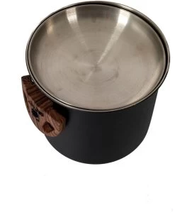 Bo-Camp Set De Cuisson Hading Compact 2 Black-Brown -Cmping En Plein Air bo camp kookset hading compact 2 black brown 1