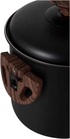 Bo-Camp Set De Cuisson Hading Compact 2 Black-Brown -Cmping En Plein Air bo camp kookset hading compact 2 black brown 2