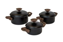 Bo-Camp Set De Cuisson Stewart Black-Brown