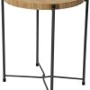 Bo-Camp - Urban Outdoor Table D'appoint Carnaby -Cmping En Plein Air bo camp urban outdoor bijzettafel carnaby brown 32 x 32 x 36 cm brown 0