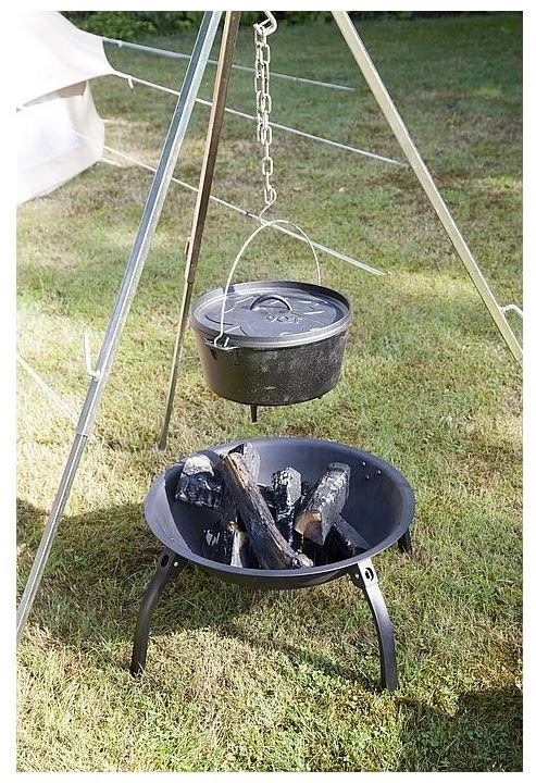 Bo-Camp - Urban Outdoor Dutch Oven 6QT Black 5 Bo-Camp - Urban Outdoor Dutch Oven 6QT Black â Image 3