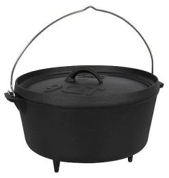 Bo-Camp - Urban Outdoor Dutch Oven 9QT Black