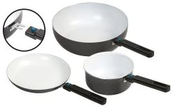 Bo-Camp Wok Pan Sprint ECO 11 Bo-Camp Wok Pan Sprint ECO -Cmping En Plein Air bo camp wokpan sprint eco black white 3 2