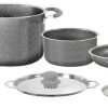 Brunner Gourmet Rock NG Sets De Cuisson 8+1 Ø 20cm -Cmping En Plein Air brunner gourmet rock ng pannenset 8 1 20cm 0