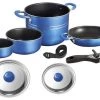 Brunner Skipper Sets De Cuisson 7+1 Ø 18cm Blue 1 Brunner Skipper Sets De Cuisson 7+1 Ø 18cm Blue -Cmping En Plein Air brunner skipper pannenset 7 1 18cm blue 0