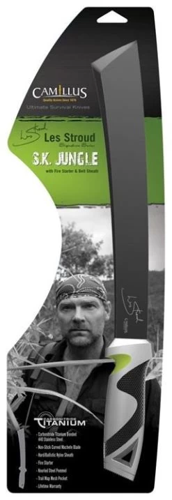 Camillus Les Stroud Jungle Machete -Cmping En Plein Air camillus les stroud jungle machete 1