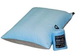 Cocoon Air Core Pillow Ultra Light L -Cmping En Plein Air cocoon air core pillow ultra light l light blue 0 1