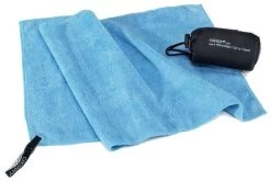 Cocoon Microfiber Terry Towel Light -Cmping En Plein Air cocoon microfiber terry towel light light blue 0 1
