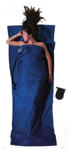 Cocoon Travelsheet 100% Coton Ultramarine Blue