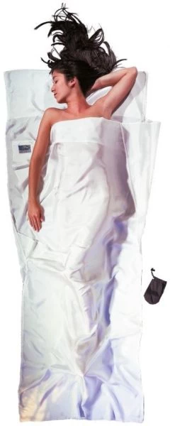 Cocoon Travelsheet 100% Silk 7 Cocoon Travelsheet 100% Silk -Cmping En Plein Air cocoon travelsheet 100 silk natural silk 220 x 90 cm natural silk 1
