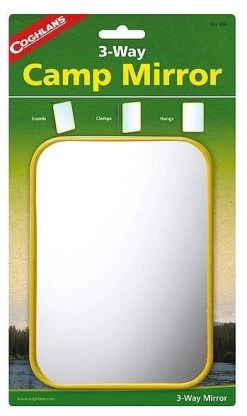 Coghlans Mirror For Camping Yellow