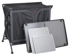 Crespo îlot De Cuisine AP-105 -Cmping En Plein Air crespo kookeiland ap 105 black grey one size black grey 12