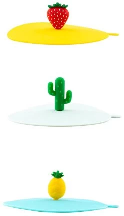 Dotz Silicone Deksel ø 11cm -Cmping En Plein Air dotz silicone deksel 11cm aardbei 1 1