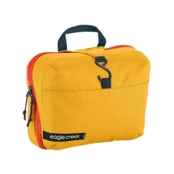 Eagle Creek Pack-It Reveal Hanging Toiletry Kit -Cmping En Plein Air eagle creek pack it reveal hanging toiletry kit sahara yellow 3 1 3