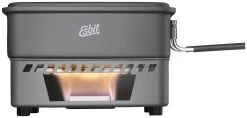 Esbit Set De Cuisson, Esbit, Solid Fuel, Pot & Brûleur, 1,1L 1,1 Liter -Cmping En Plein Air esbit kookset esbit solid fuel pot brander 1 1l 0 1