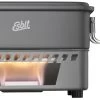 Esbit Set De Cuisson, Esbit, Solid Fuel, Pot & Brûleur, 1,1L 1,1 Liter -Cmping En Plein Air esbit kookset esbit solid fuel pot brander 1 1l 0