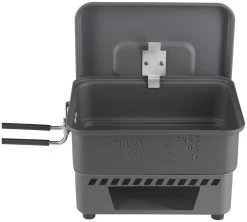 Esbit Set De Cuisson, Esbit, Solid Fuel, Pot & Brûleur, 1,1L 1,1 Liter -Cmping En Plein Air esbit kookset esbit solid fuel pot brander 1 1l 3