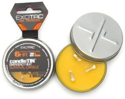 Exotac CandleTIN Small Hot Burn -Cmping En Plein Air exotac candletin small hot burn 1