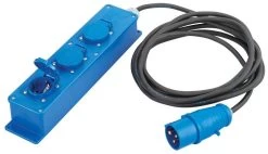 Gimeg CEE 3-Weg Verdeeldoos 10 M