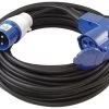 Gimeg CEE Verlengkabel Perpendiculaire Avec Stopcontact 20 M