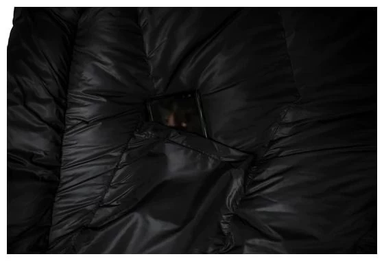 Grüezi Bag / Gruezi Bag Biopod DownWool Subzero 185 Black Edition Black 9 Grüezi Bag / Gruezi Bag Biopod DownWool Subzero 185 Black Edition Black – Image 7