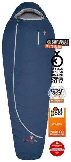 Grüezi Bag / Gruezi Bag Biopod Wolle Zero Night Blue -Cmping En Plein Air gruezi bag gruezi bag biopod wolle zero night blue 0 1 1