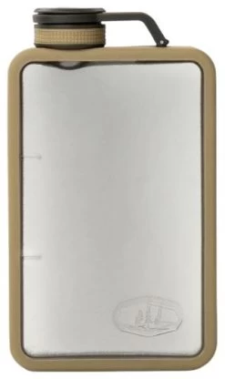 GSI Boulder Flask 6 FL. OZ. Sand 7 GSI Boulder Flask 6 FL. OZ. Sand -Cmping En Plein Air gsi boulder flask 6 fl oz sand 0 1