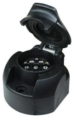 Haba Prise De Courant 13 Broches West 7+6 Avec Phare Antibrouillard Arrêt