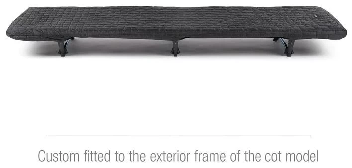 Helinox Reversible Cot Warmer Quilted Black/Iron 4 Helinox Reversible Cot Warmer Quilted Black/Iron – Image 2