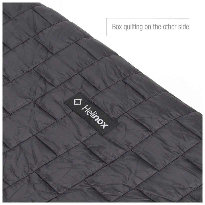 Helinox Reversible Cot Warmer Quilted Black/Iron 6 Helinox Reversible Cot Warmer Quilted Black/Iron – Image 4