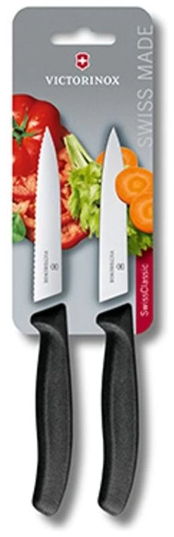 Homeij Office-/groentemes, 2x, Victorinox, Swiss Classic, Gemengd Zwart
