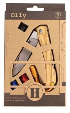 Homey's Olly EDC Couteau De Poche 21 Cm -Cmping En Plein Air homey s olly edc zakmes 4