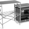 Kampa Commander Field Kitchen Grey -Cmping En Plein Air kampa commander field kitchen grey 0
