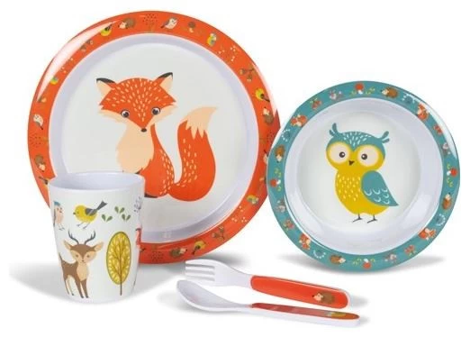 Kampa Woodland Creatures Children's 4pc Set 3 Kampa Woodland Creatures Children's 4pc Set