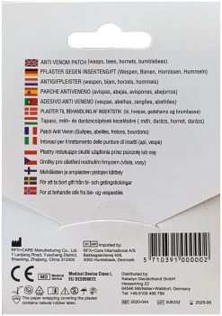 Katadyn Bee-Patch Pleister Tegen Insectengif Yellow -Cmping En Plein Air katadyn bee patch pleister tegen insectengif yellow 1