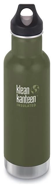 Klean Kanteen Insulated Classic 20oz Avec Loop Cap 9 Klean Kanteen Insulated Classic 20oz Avec Loop Cap – Image 8